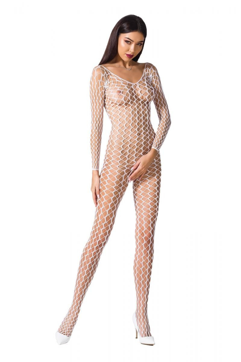 weißer ouvert Bodystocking BS068 von Passion weißer ouvert Bodystocking BS068 von Passion